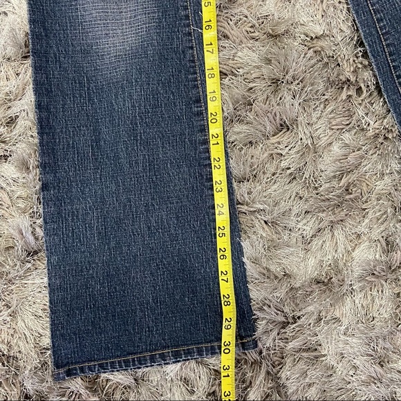 FWR Stretch Denim blue wash jeans, pocket yellow stitch detailing. Size 10. Used - Picture 6 of 14